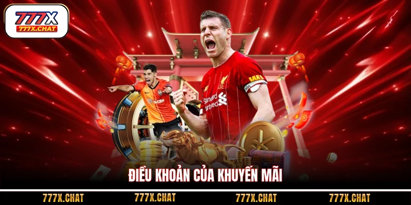 Điều khoản của khuyến mãi