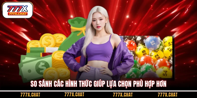 So sánh các hình thức giúp lựa chọn phù hợp hơn